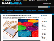 Tablet Screenshot of kaosmanual.com